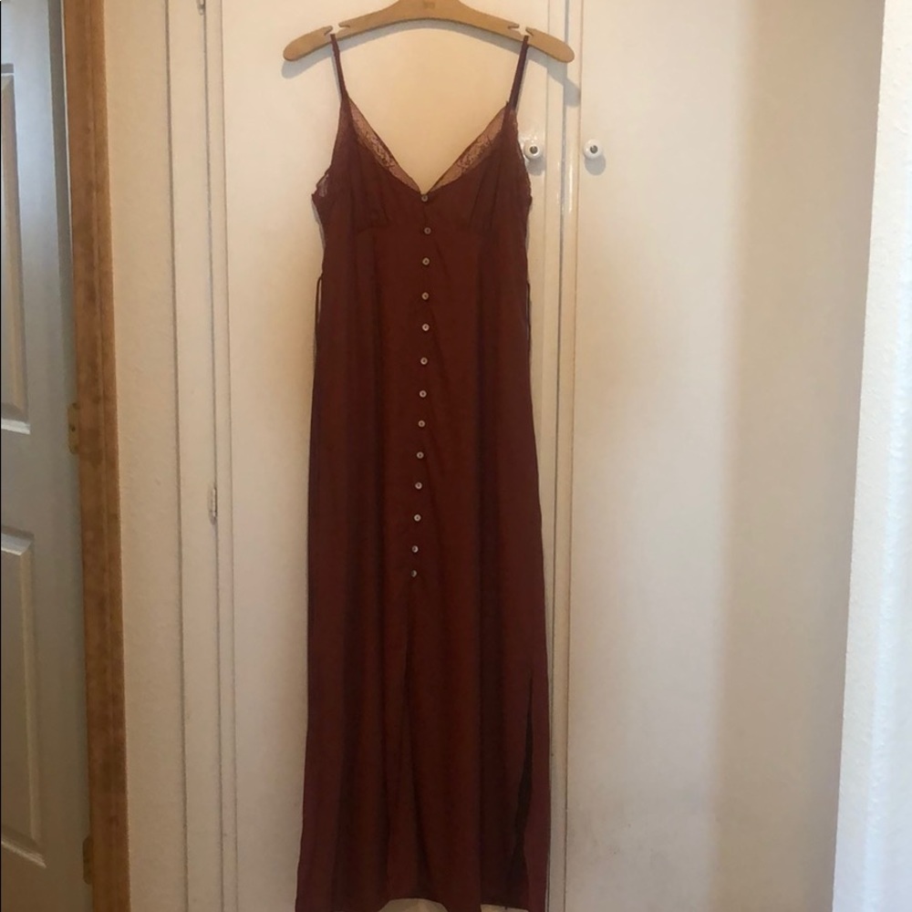 Button Up Midi Dress